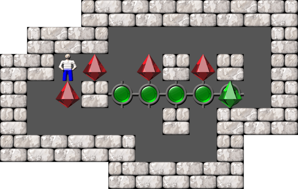 Sokoban Kevin 18 level 50